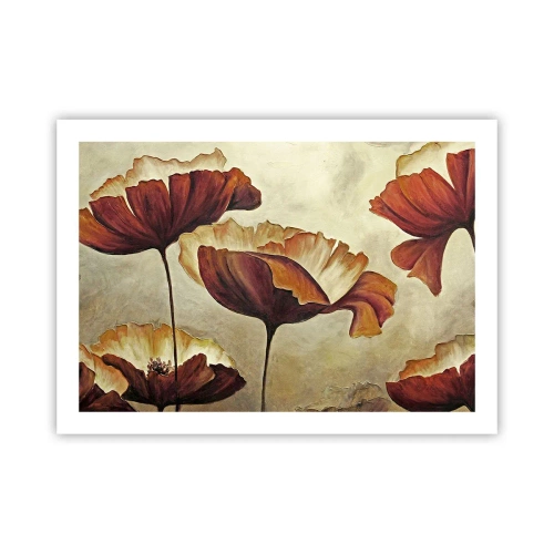 Plakat - Łąki łan - 70x50 cm