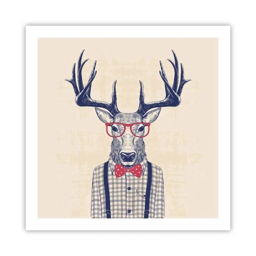 Plakat - Zabawna ekstrawagancja - 60x60 cm