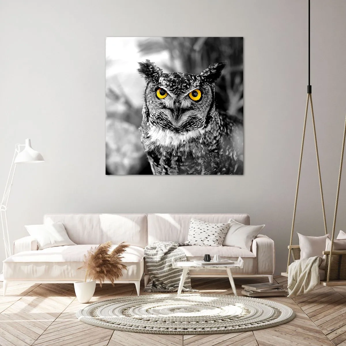 Obraz na płótnie - Nic się nie ukryje - 70x70 cm