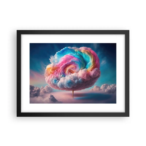 Plakat w czarnej ramie - Sen o wesołym miasteczku - 40x30 cm