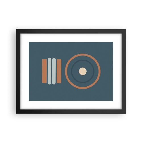 Plakat w czarnej ramie - Istota rzeczy - 40x30 cm