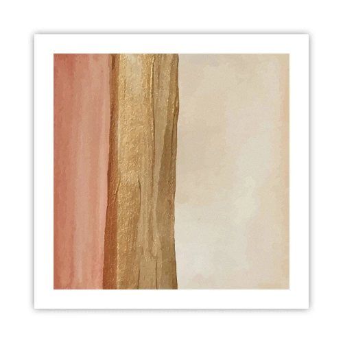 Plakat - Kompozycja wertykalna - 50x50 cm