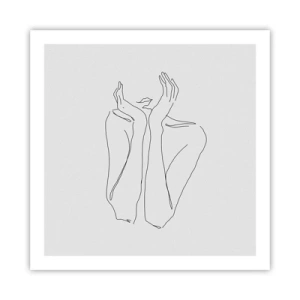 Plakat - O czym marzą dziewczyny - 60x60 cm