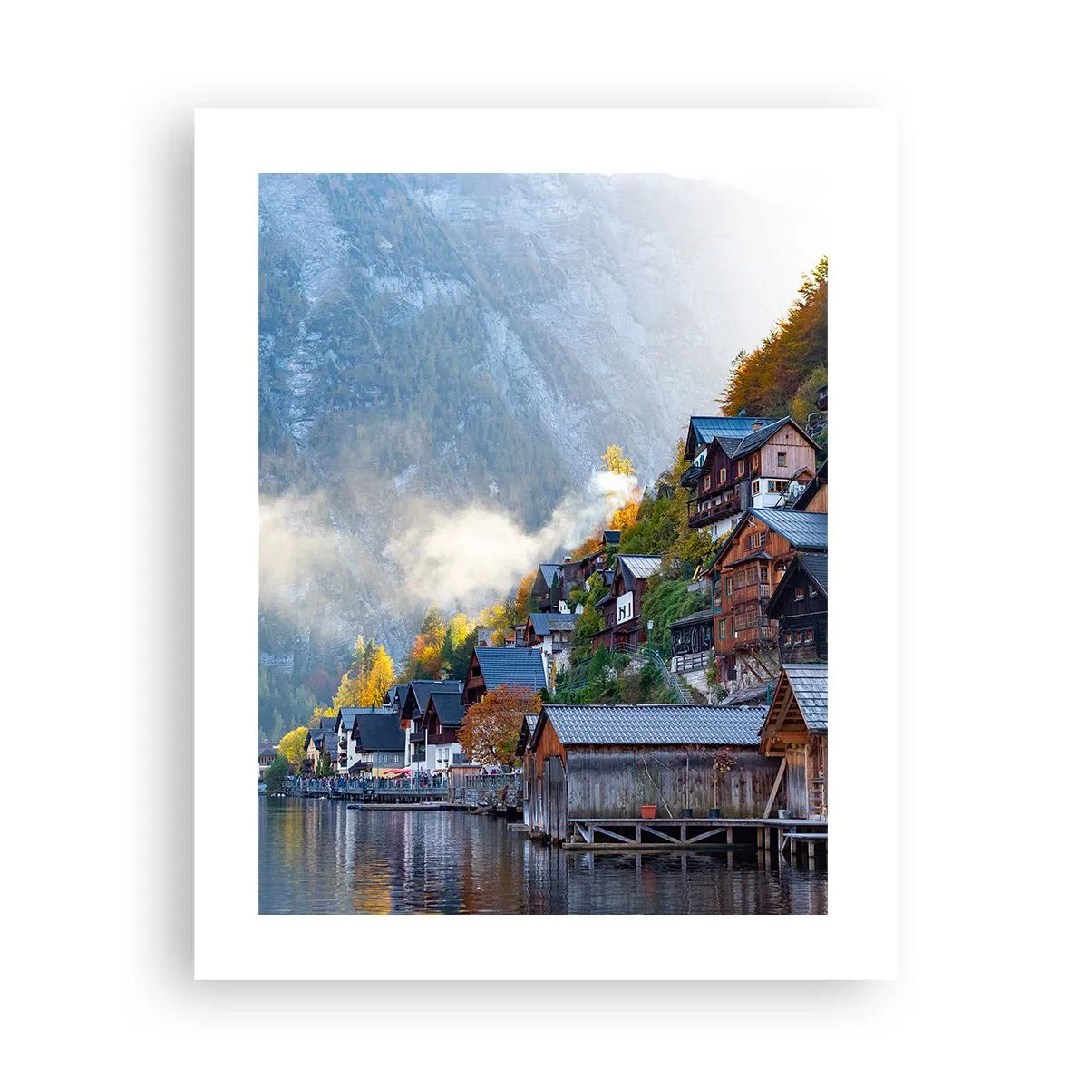 Plakat - Alpejskie klimaty - 40x50 cm