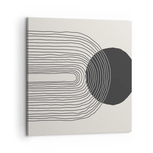 Obraz na płótnie - Drżenie i pewność - 60x60 cm