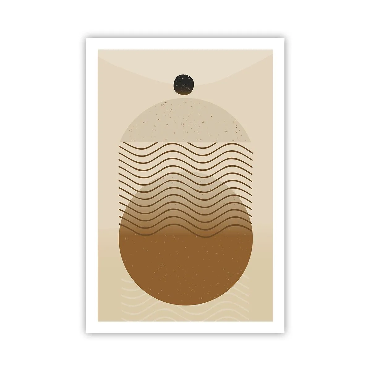 Plakat - O pochodzeniu figur geometrycznych - 61x91 cm
