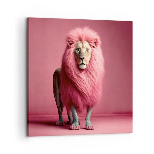 Obraz na płótnie - I już się nie boisz - 60x60 cm