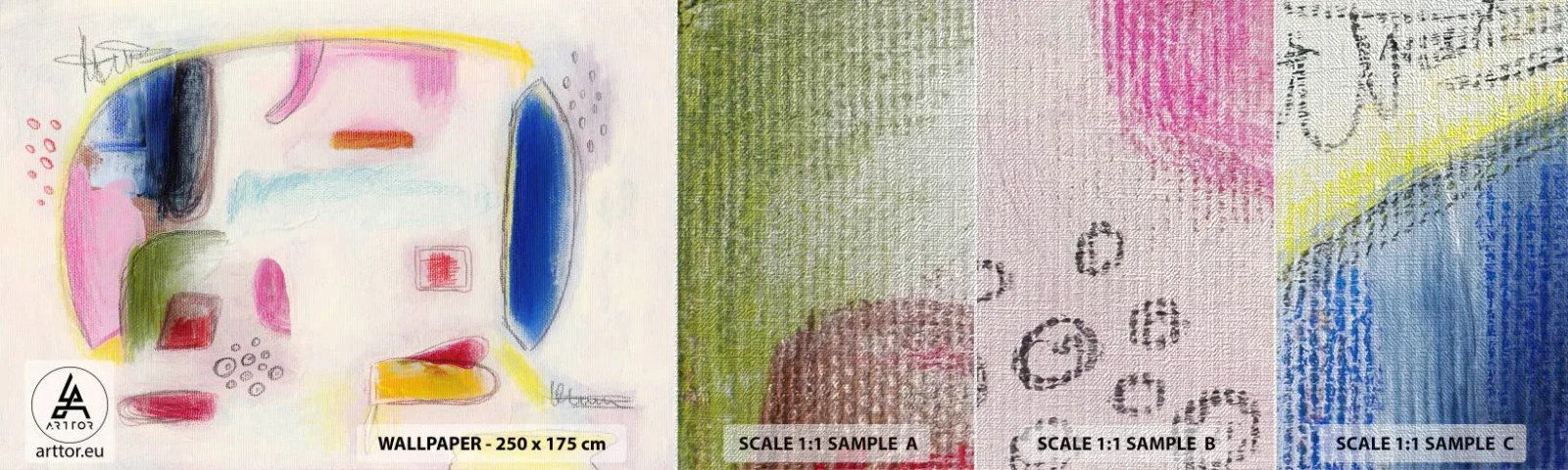 Fototapeta Próbka Premium Canvas - Bardziej wypukłe niż wklęsłe czy płaskie - Abstrakcja, Sztuka, Słoń - 100x30 cm