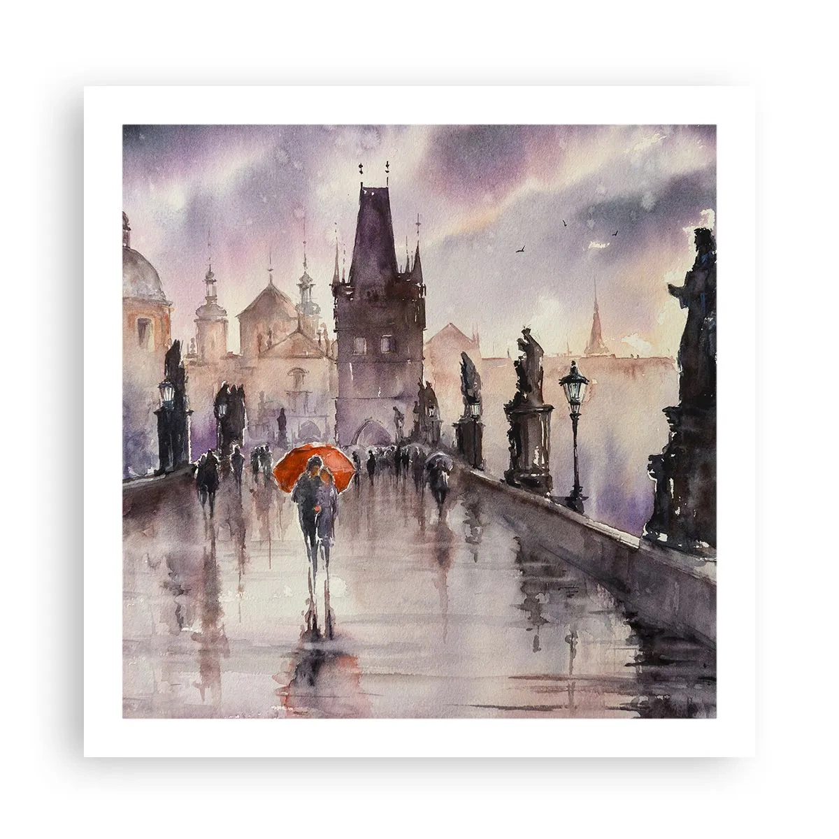 Plakat - Ludzie się nie zmieniają - 60x60 cm