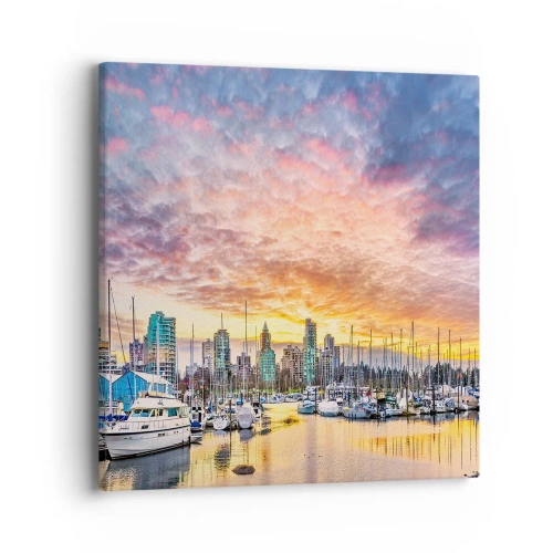 Obraz na płótnie - Miasto tysiąca żeglarzy - 40x40 cm