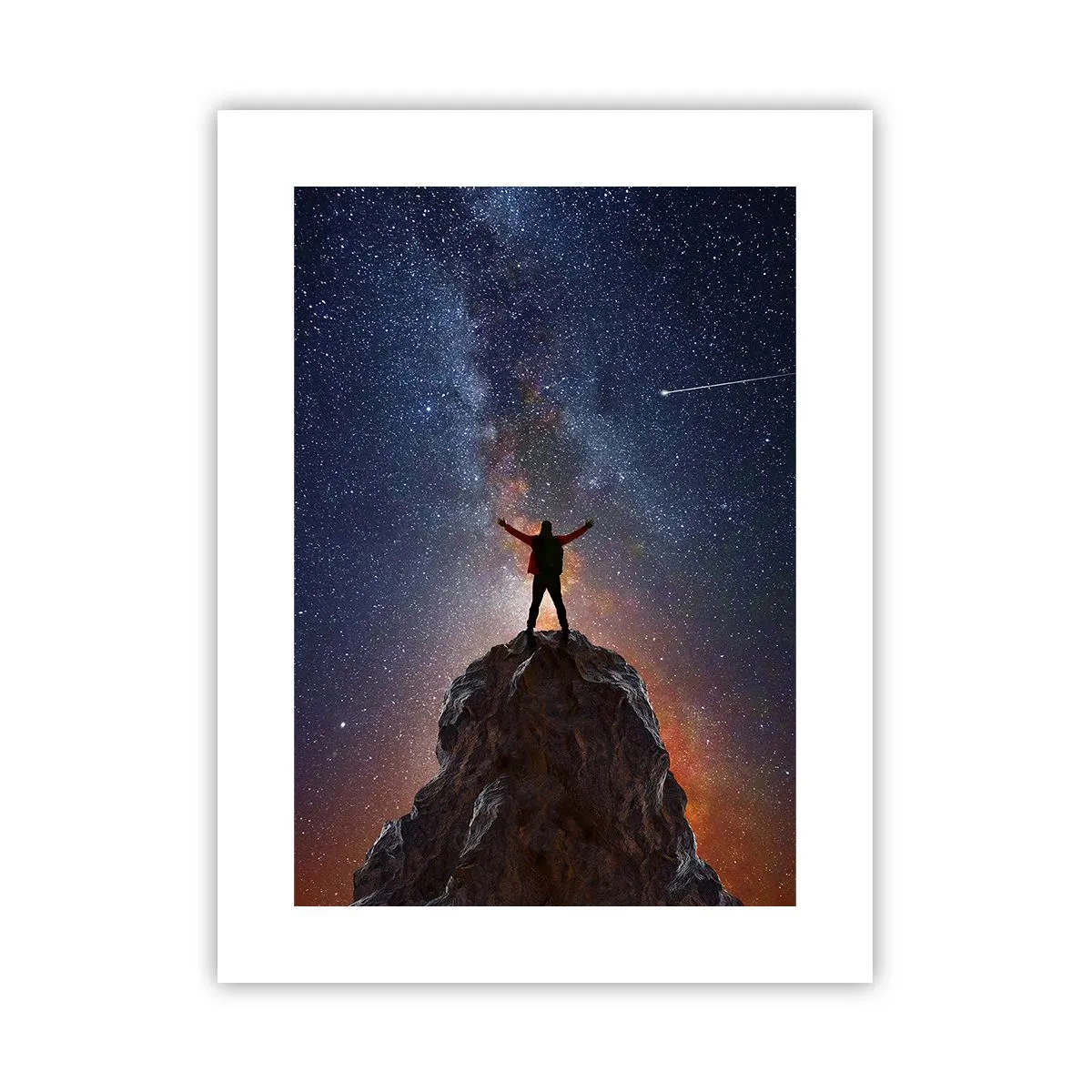 Plakat - Moc jest ze mną! - 30x40 cm