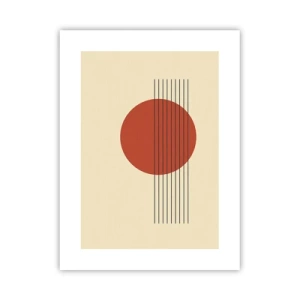 Plakat - W koło i dalej - 30x40 cm