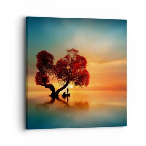 Obraz na płótnie - Oddaleńcy i ciszyzna bezświata - 30x30 cm