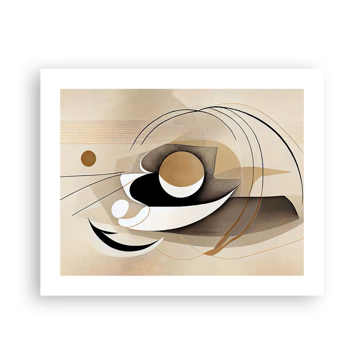 Plakat - Kompozycja: istota rzeczy - 50x40 cm
