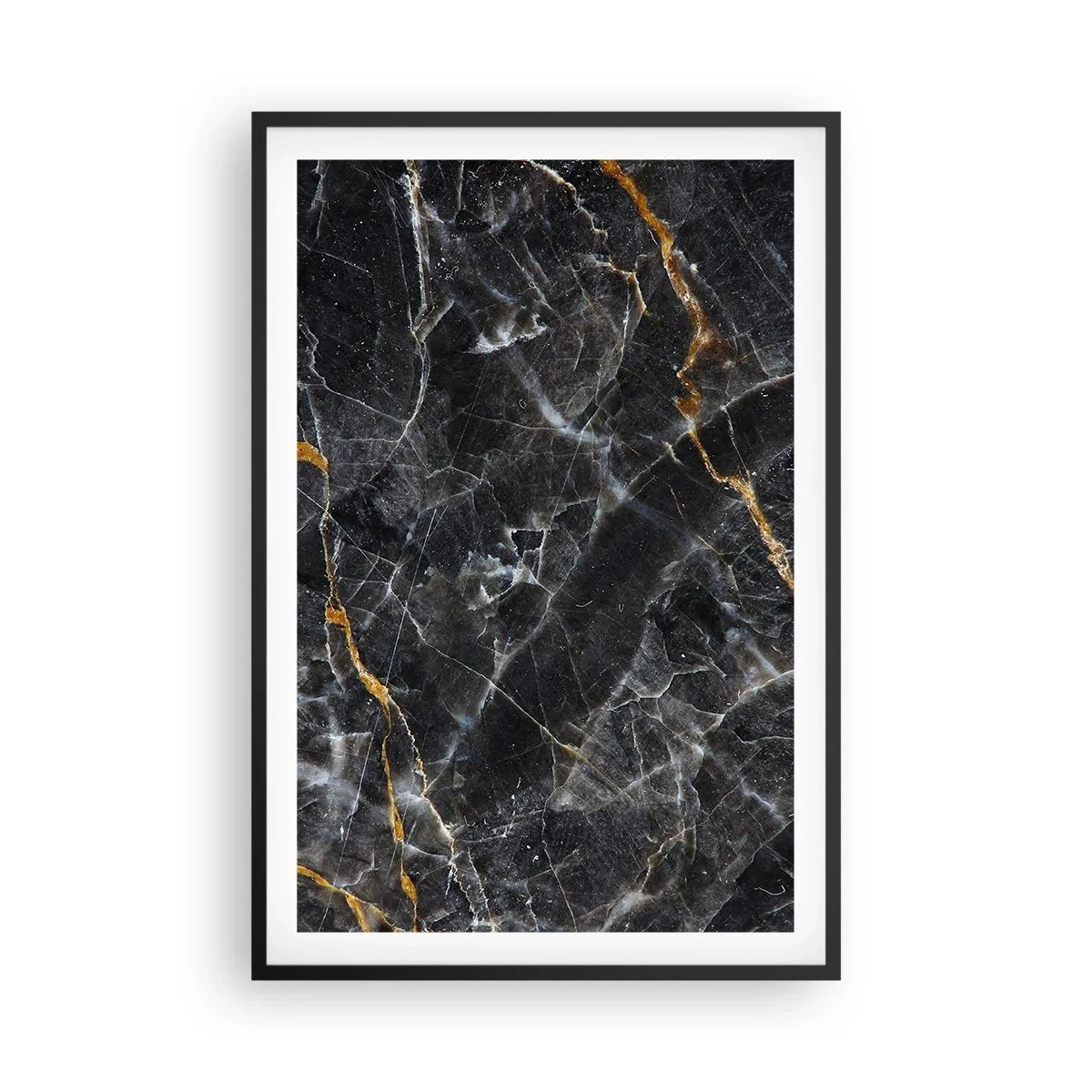 Plakat w czarnej ramie - Wewnętrzne życie kamienia - 61x91 cm
