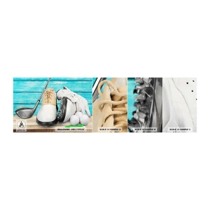 Fototapeta Próbka Standard Eco - Wszystko gotowe - Golf, Sport, Buty Golfisty - 100x30 cm