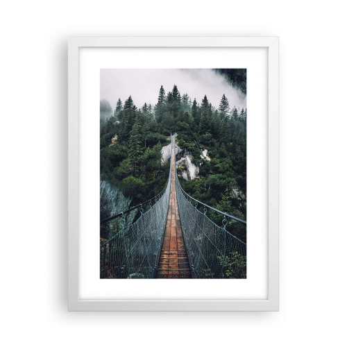 Plakat w białej ramie - Tylko dla orłów - 30x40 cm