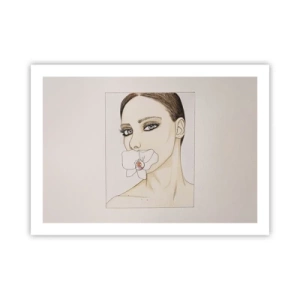 Plakat - Symbol elegancji i piękna - 70x50 cm