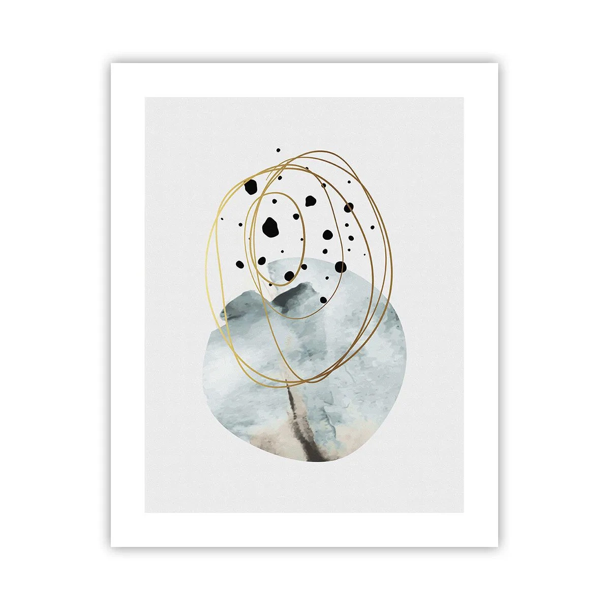 Plakat - W objęciach przestrzeni - 40x50 cm