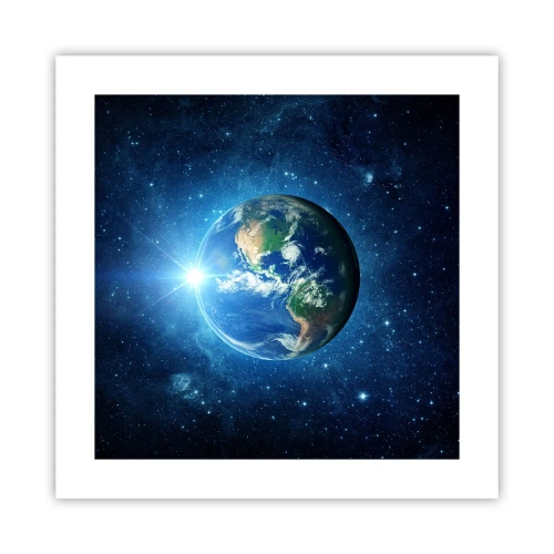 Plakat - Jesteśmy w niebie - 40x40 cm