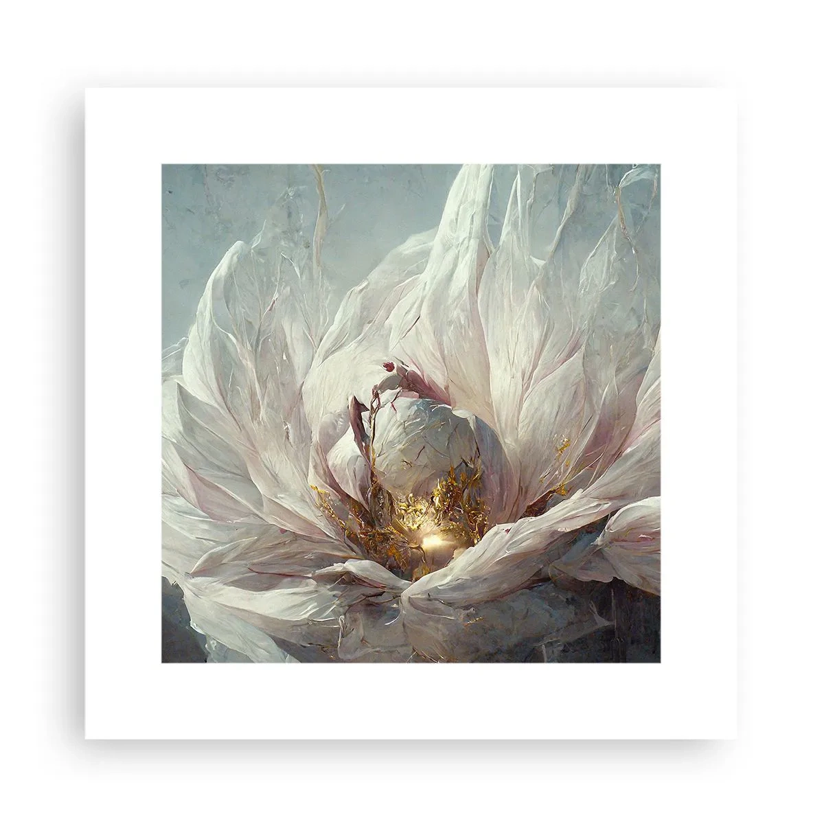 Plakat - Rozkwita raz na sto lat - 30x30 cm