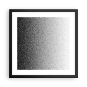 Plakat w czarnej ramie - W stronę światła - 40x40 cm