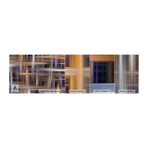 Fototapeta Próbka Samoprzylepna Deluxe Sticker - Utkane ze światła - Abstrakcja, Sztuka, Grafika - 100x30 cm