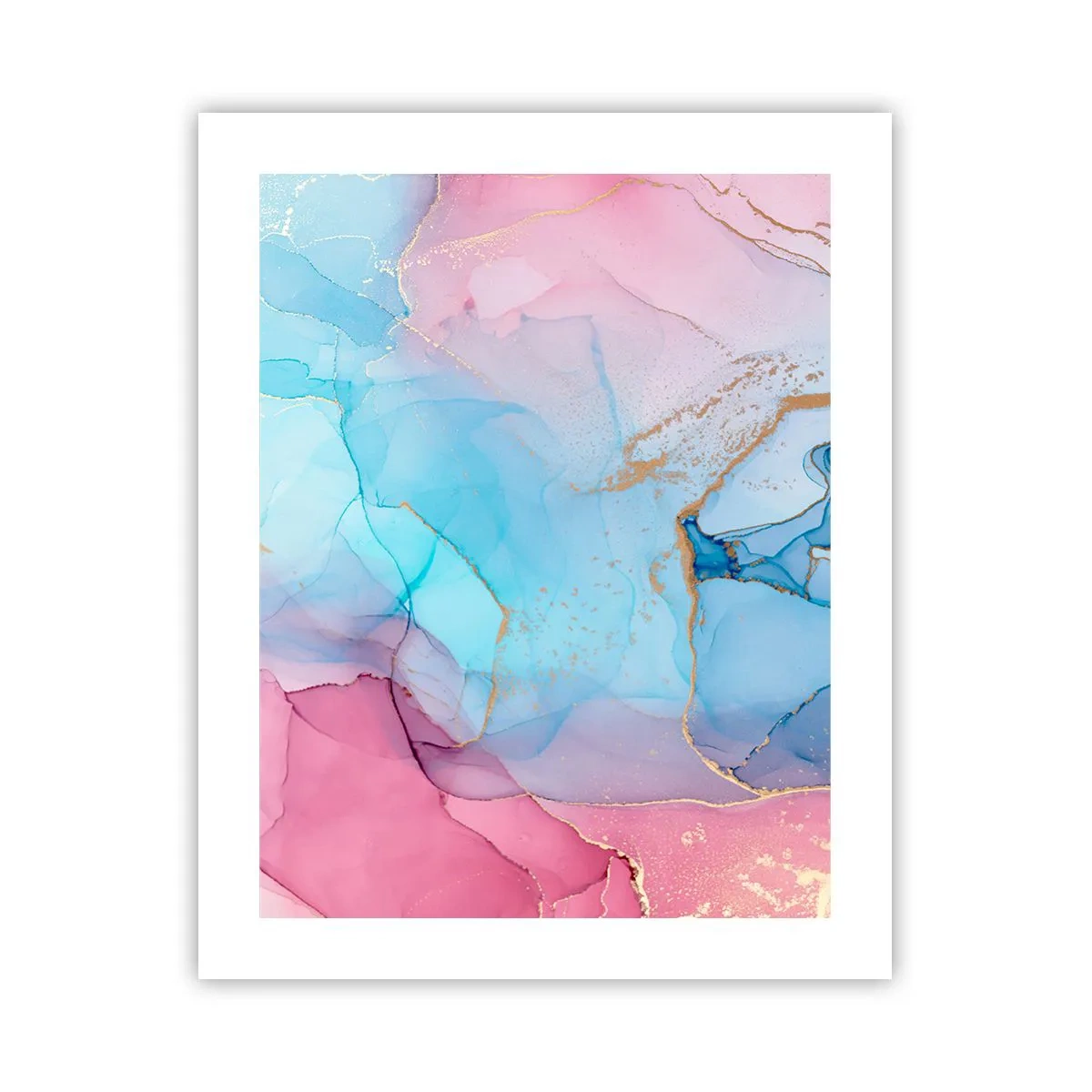 Plakat - Spotkanie i przenikanie - 40x50 cm