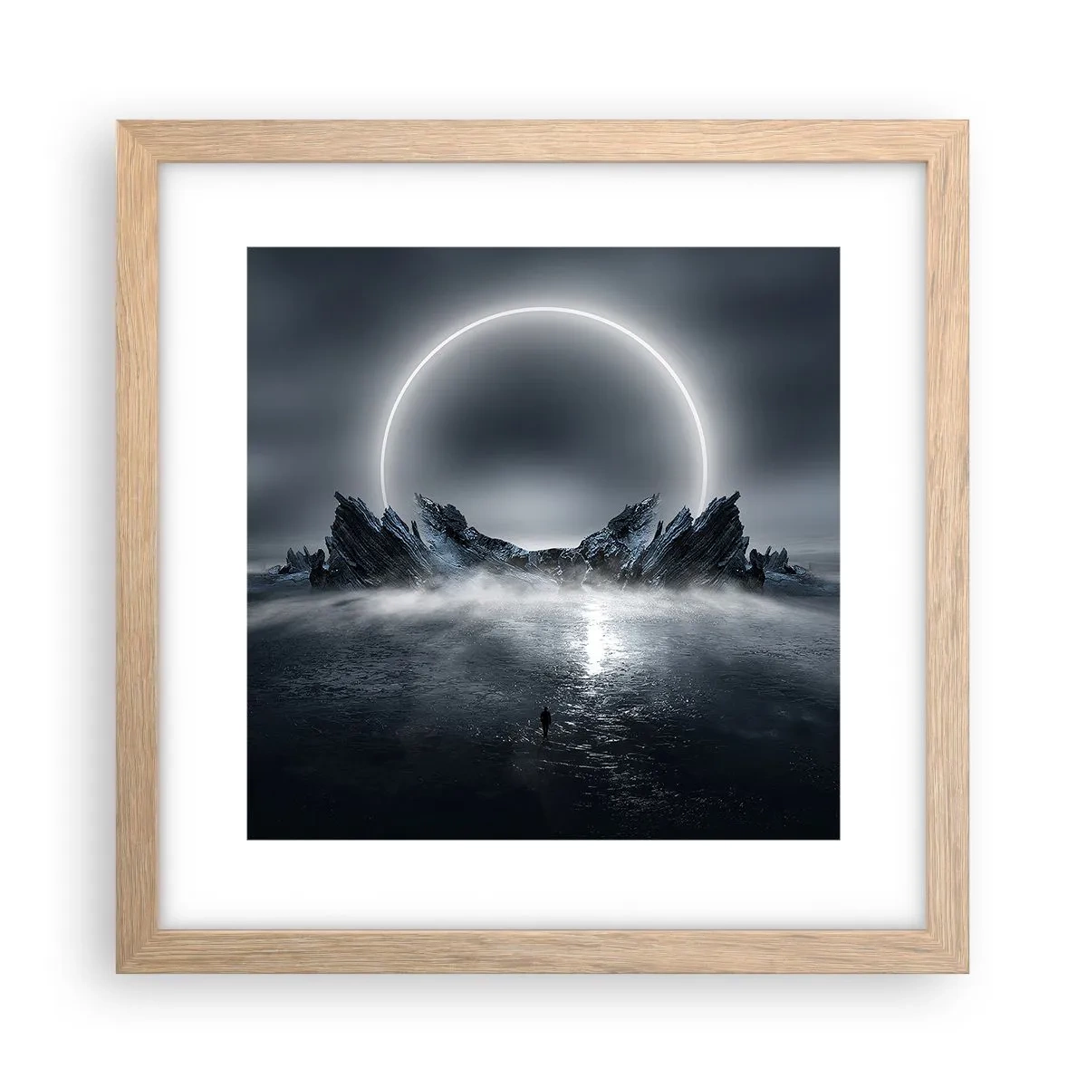 Plakat w ramie jasny dąb - Finał opowieści - 30x30 cm