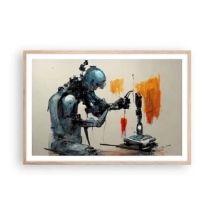 Plakat w ramie jasny dąb - Już jutro… - 91x61 cm