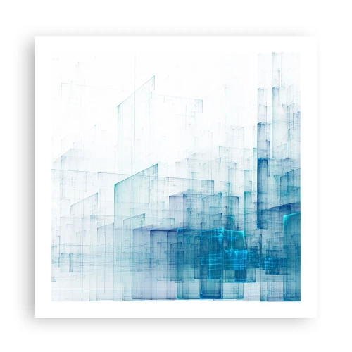 Plakat - Jak stała się przestrzeń - 60x60 cm