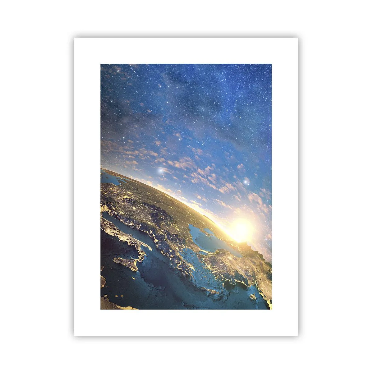 Plakat - Spójrzmy na siebie z dystansu - 30x40 cm
