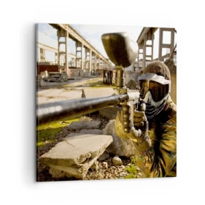 Obraz na płótnie - I ty możesz zostać bohaterem - 60x60 cm