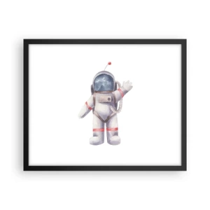 Plakat w czarnej ramie - To na razie! - 50x40 cm