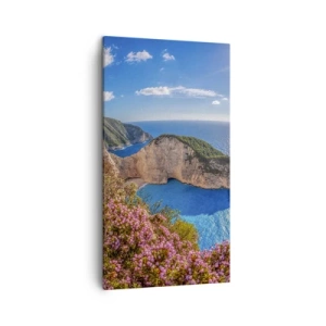 Obraz na płótnie - Moje wielkie greckie wakacje - 45x80 cm