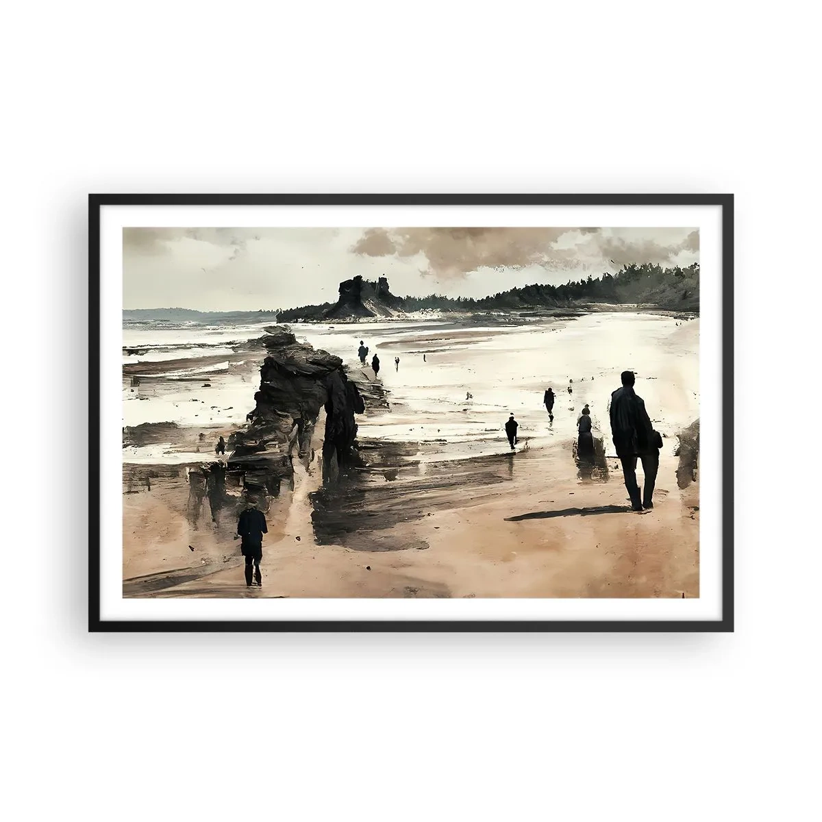 Plakat w czarnej ramie - Przywołani - 91x61 cm
