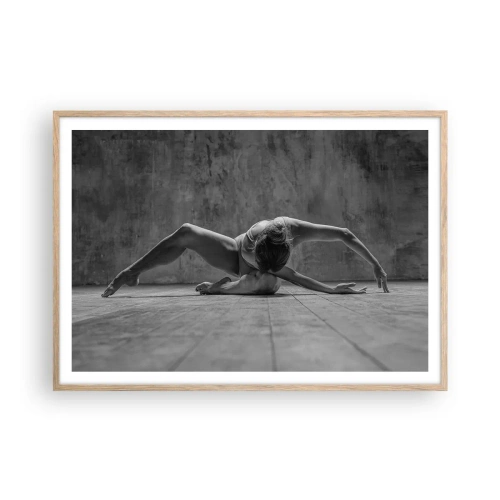 Plakat w ramie jasny dąb - Symetria odnaleziona - 100x70 cm