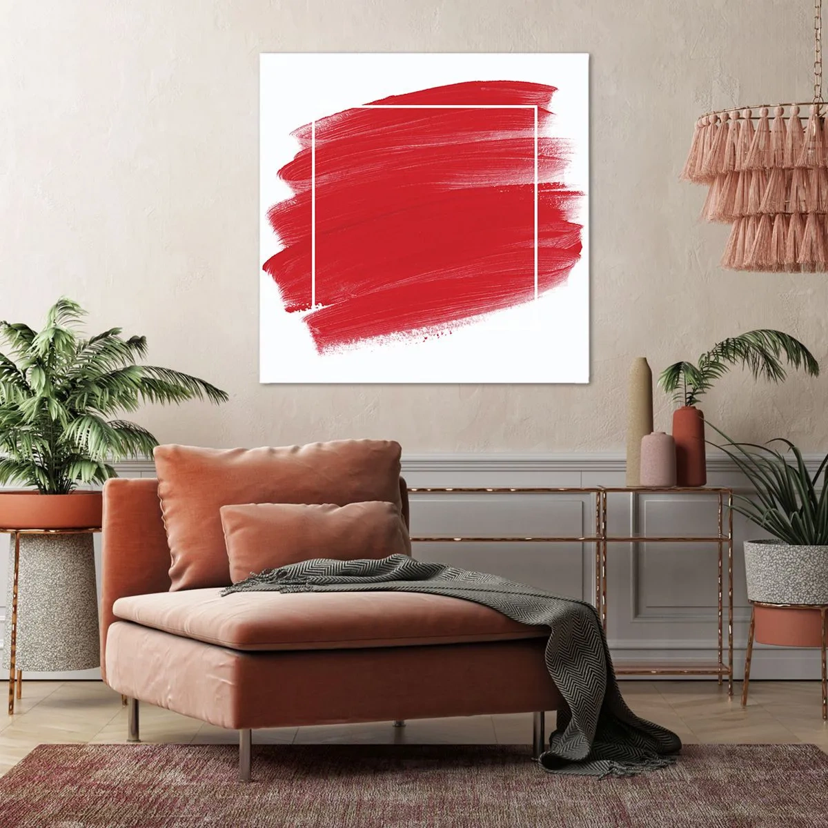 Obraz na płótnie - Poza ramą - 70x70 cm