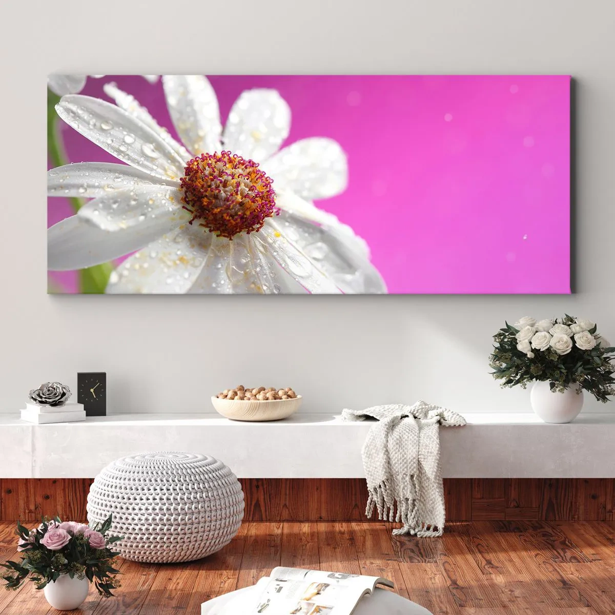 Obraz na płótnie - Skromny w swojej urodzie - 100x40 cm