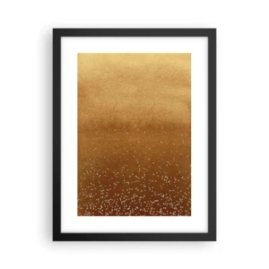 Plakat w czarnej ramie - Narodziny światła - 30x40 cm