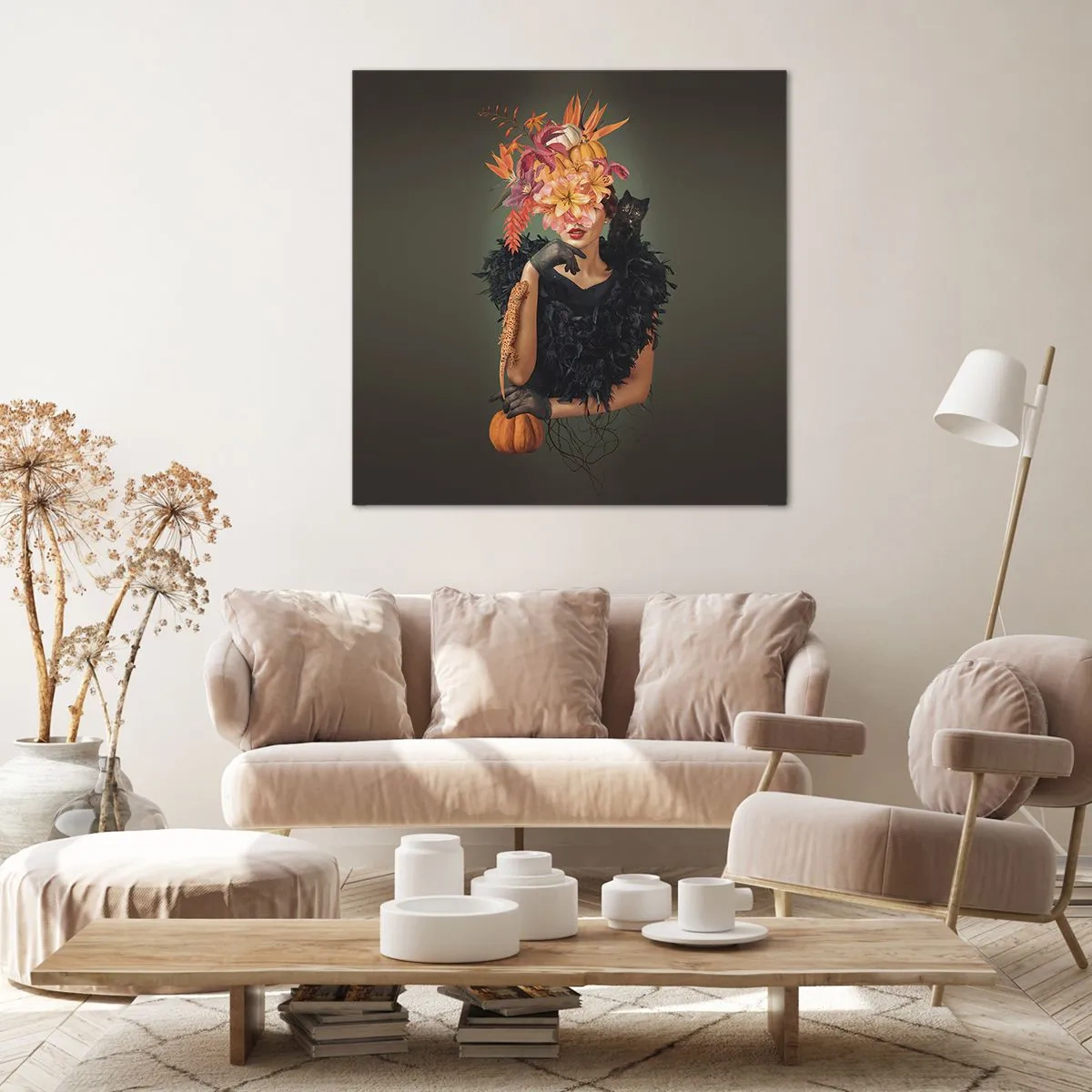 Obraz na płótnie - Czar wiedźmy - 70x70 cm