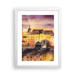 Plakat w białej ramie - Historia i baśń - 30x40 cm