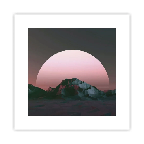 Plakat - W sąsiedniej galaktyce - 30x30 cm
