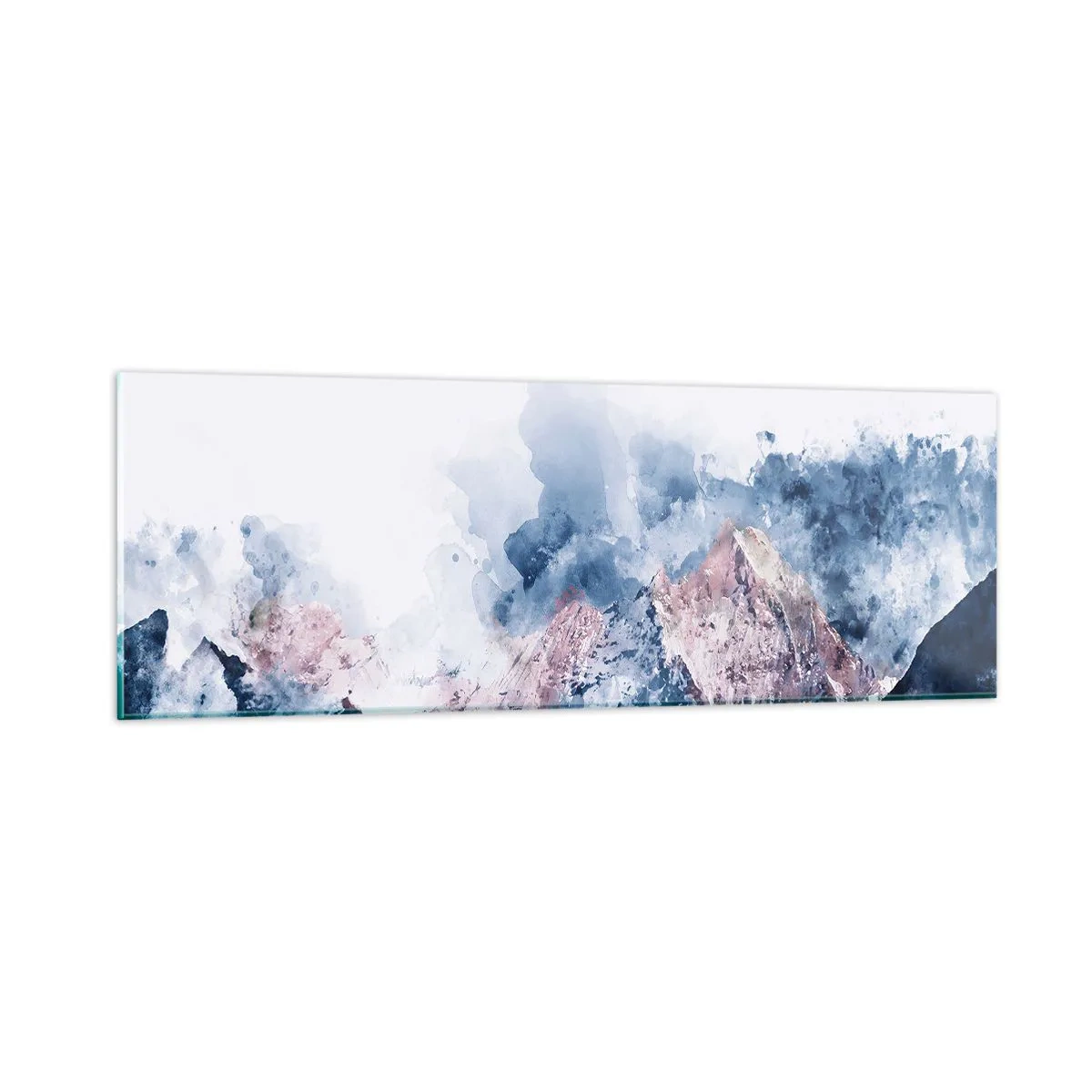 Obraz na szkle - To są szczyty! - 90x30 cm