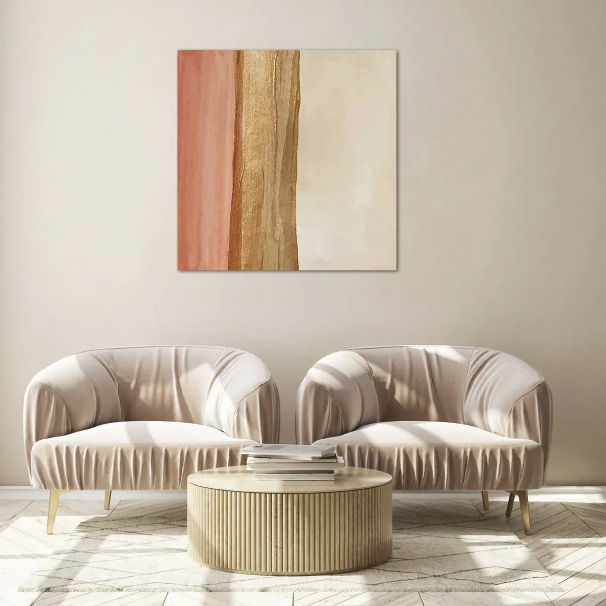 Obraz na szkle - Kompozycja wertykalna - 40x40 cm