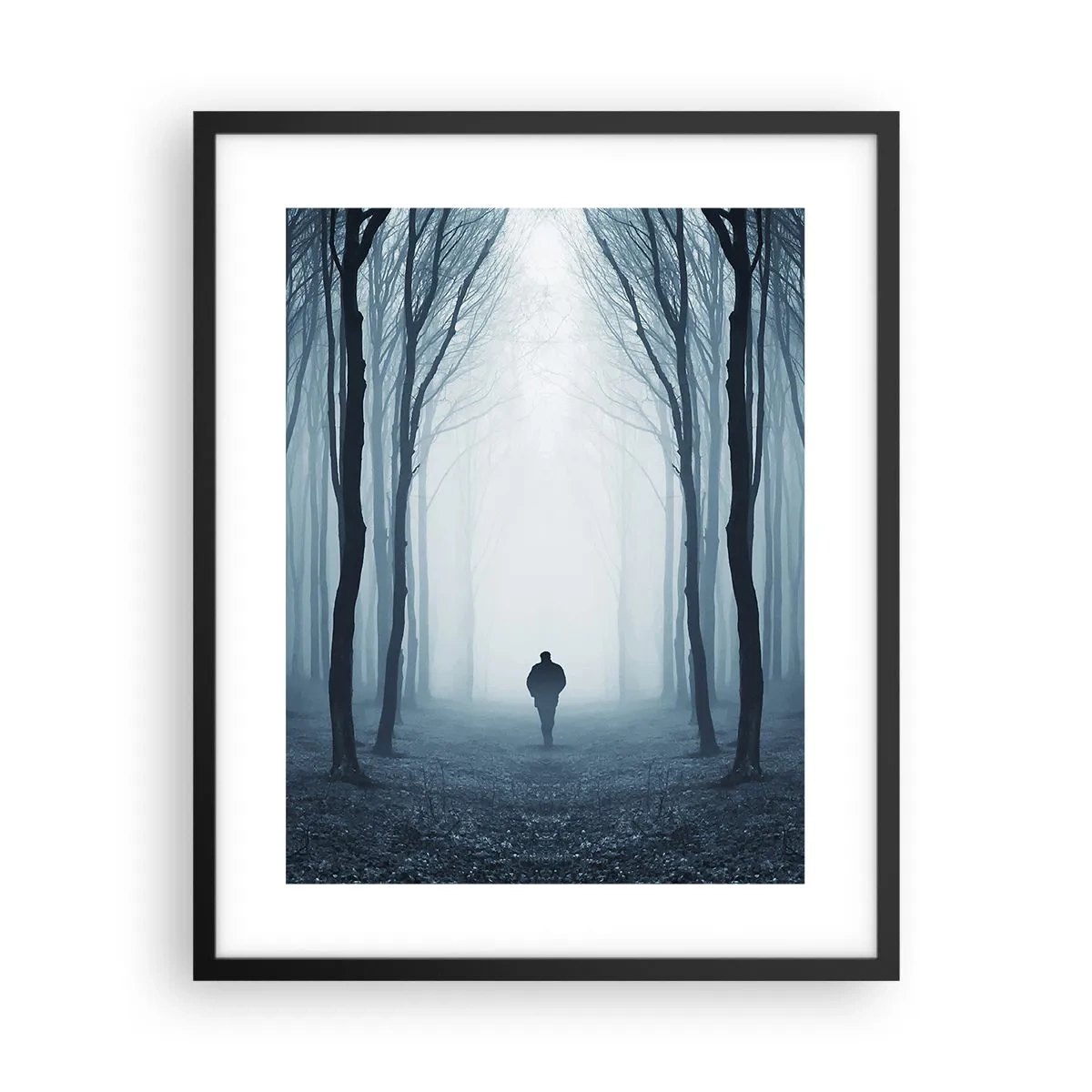 Plakat w czarnej ramie - I wszystko proste i jasne - 40x50 cm