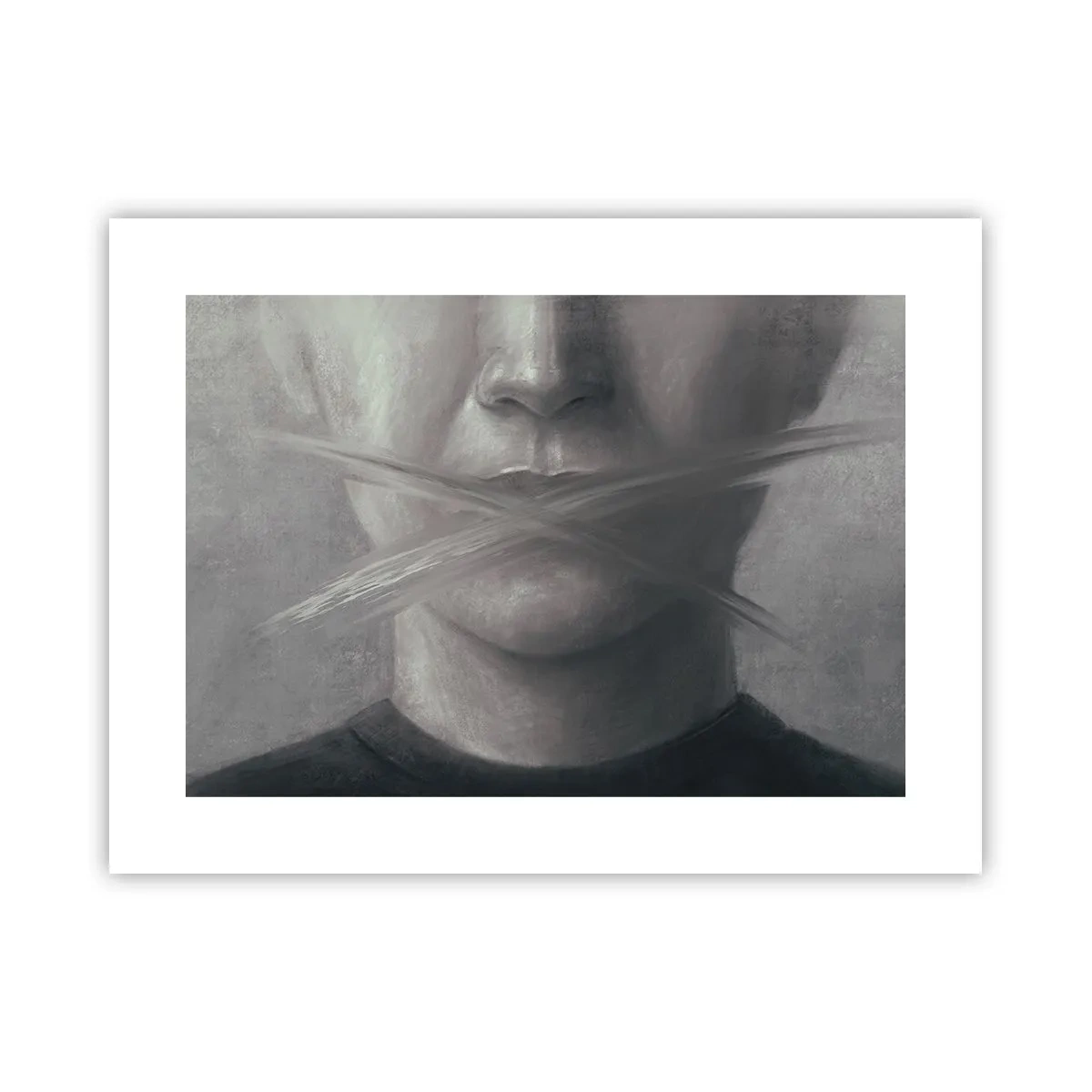 Plakat - Ani słowa - 40x30 cm