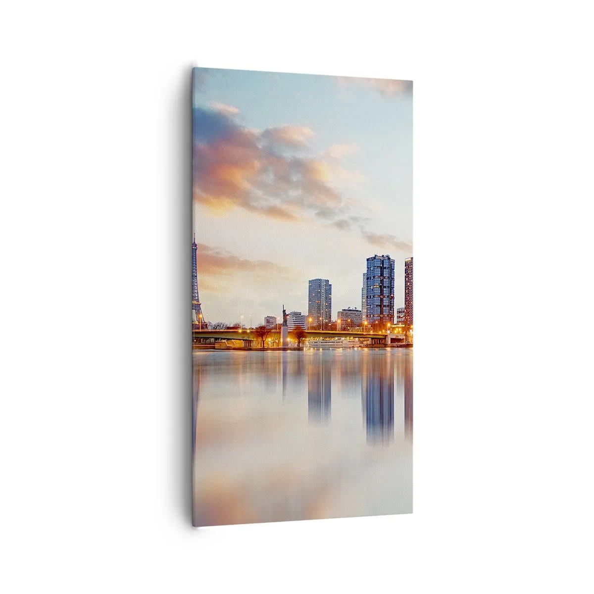 Obraz na płótnie - Monumentalny spokój Paryża - 65x120 cm