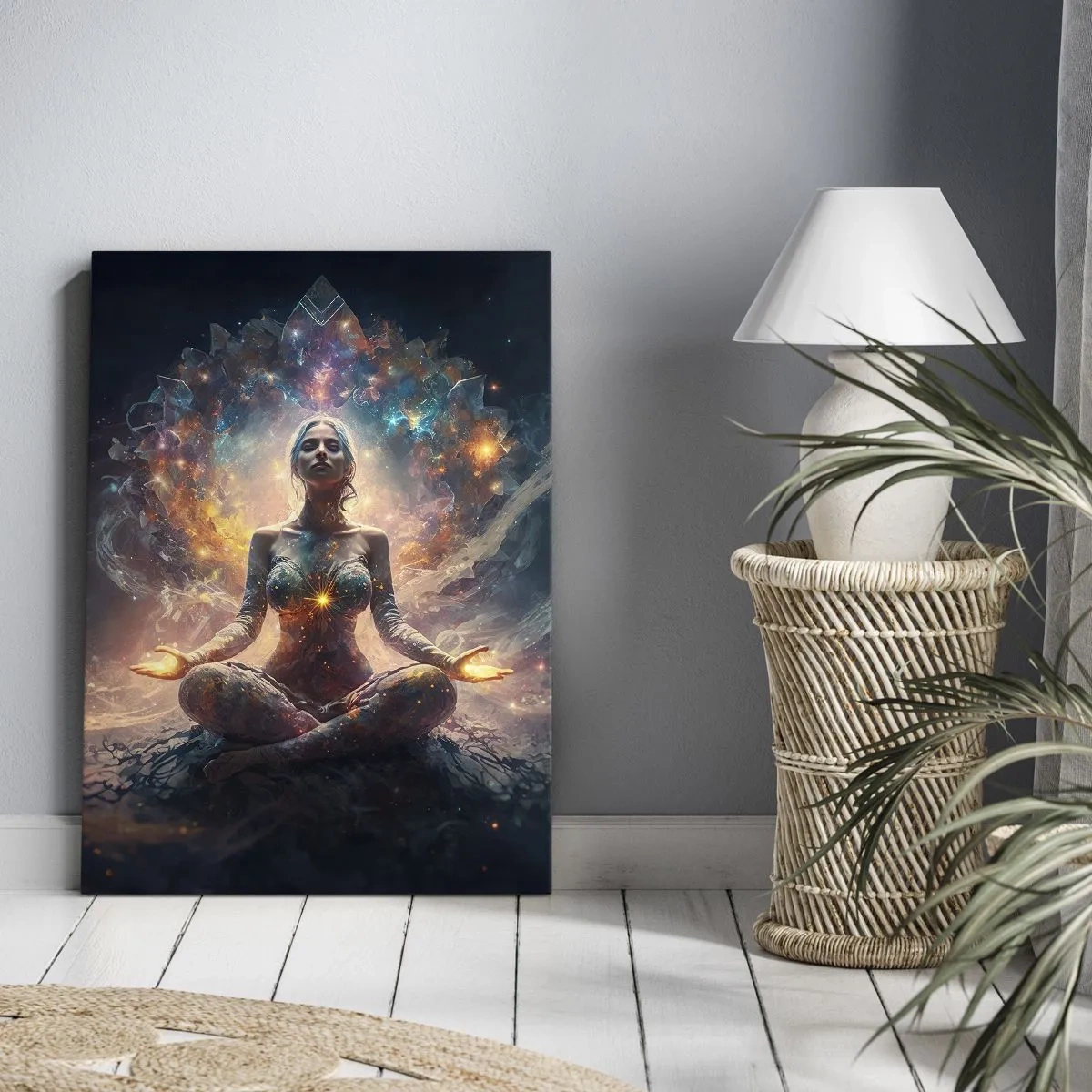 Obraz na płótnie - Przepływ dobrej energii - 55x100 cm