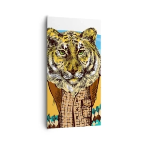 Obraz na płótnie - Nie taki dziki jak go rysują - 65x120 cm